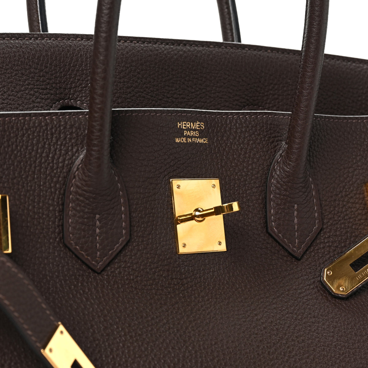 Hermes Togo BIRKIN 35 Chocolate 6 of 10