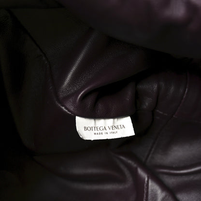 Bottega Veneta Nappa Maxi Intrecciato The Pouch Oversized Clutch Grape 7 of 11
