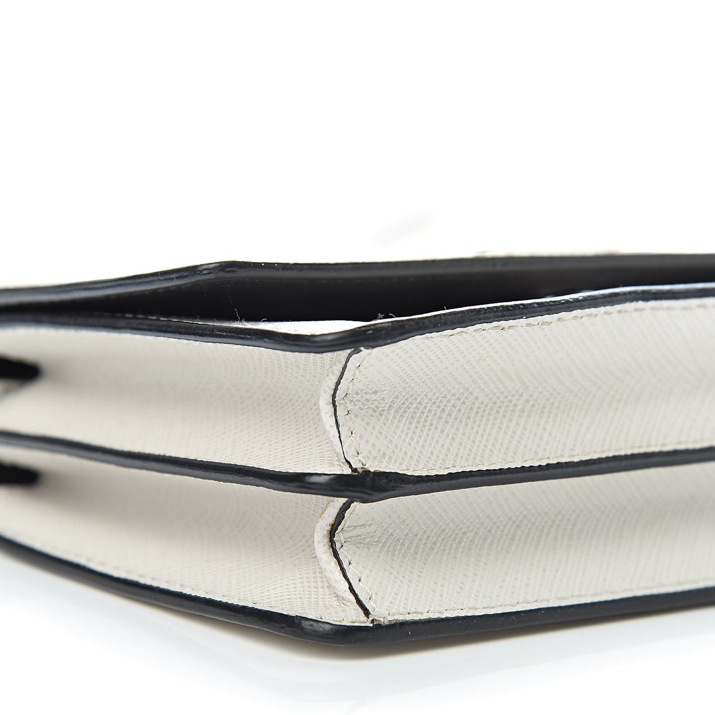 Saffiano Lux Small Crossbody Talco