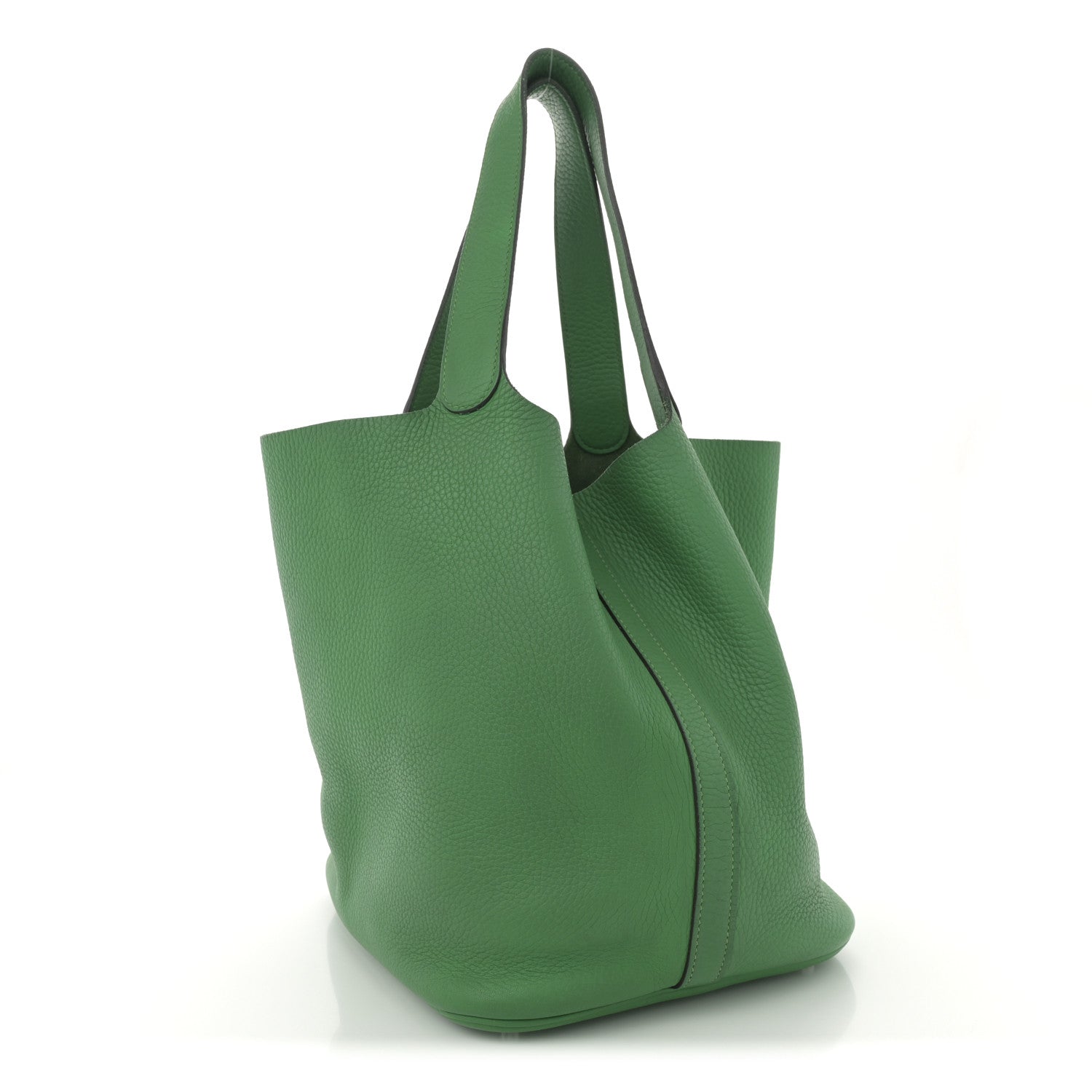 Hermes Taurillon Clemence Picotin Lock 26 GM Bamboo 1748559