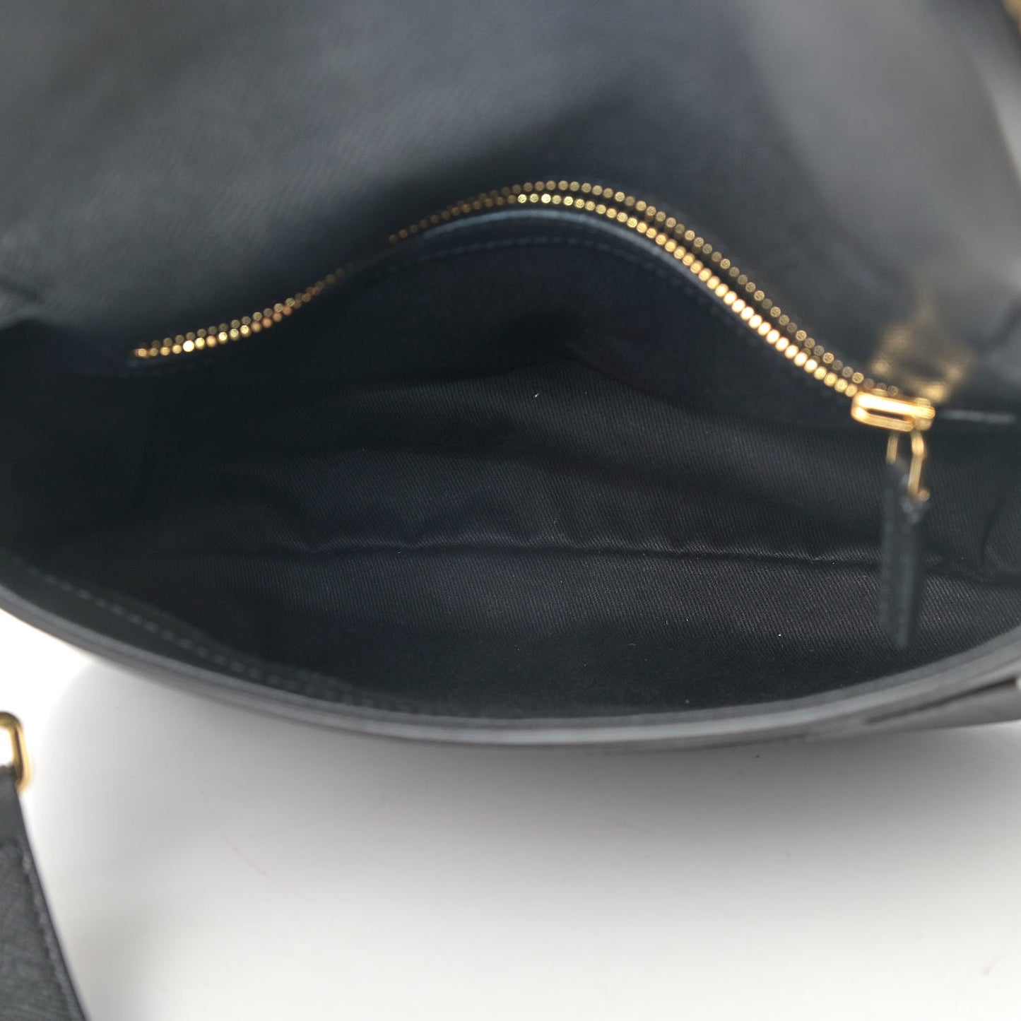 Grained Calfskin Medium Jennifer Crossbody Bag Black