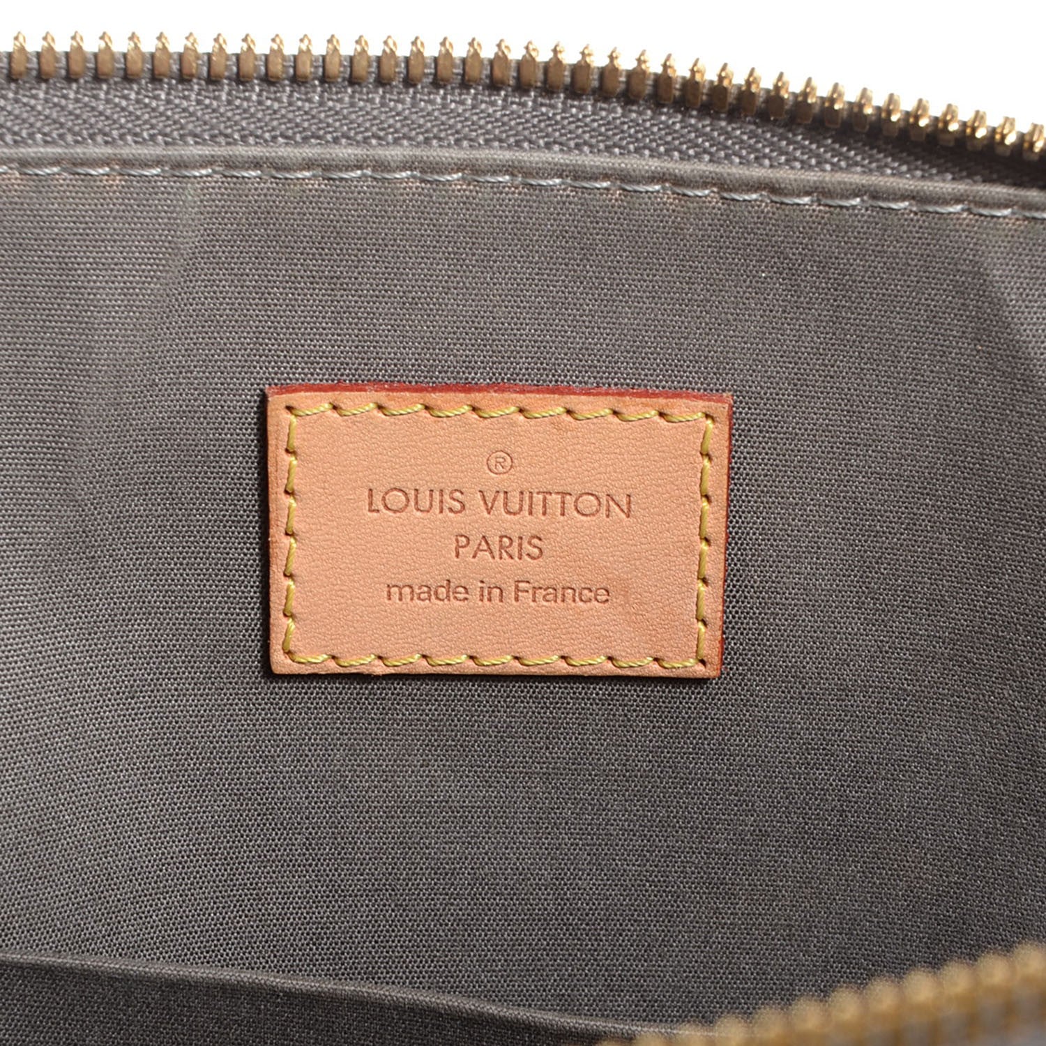 Louis Vuitton Vernis Alma PM Gris Art Deco 6 of 7