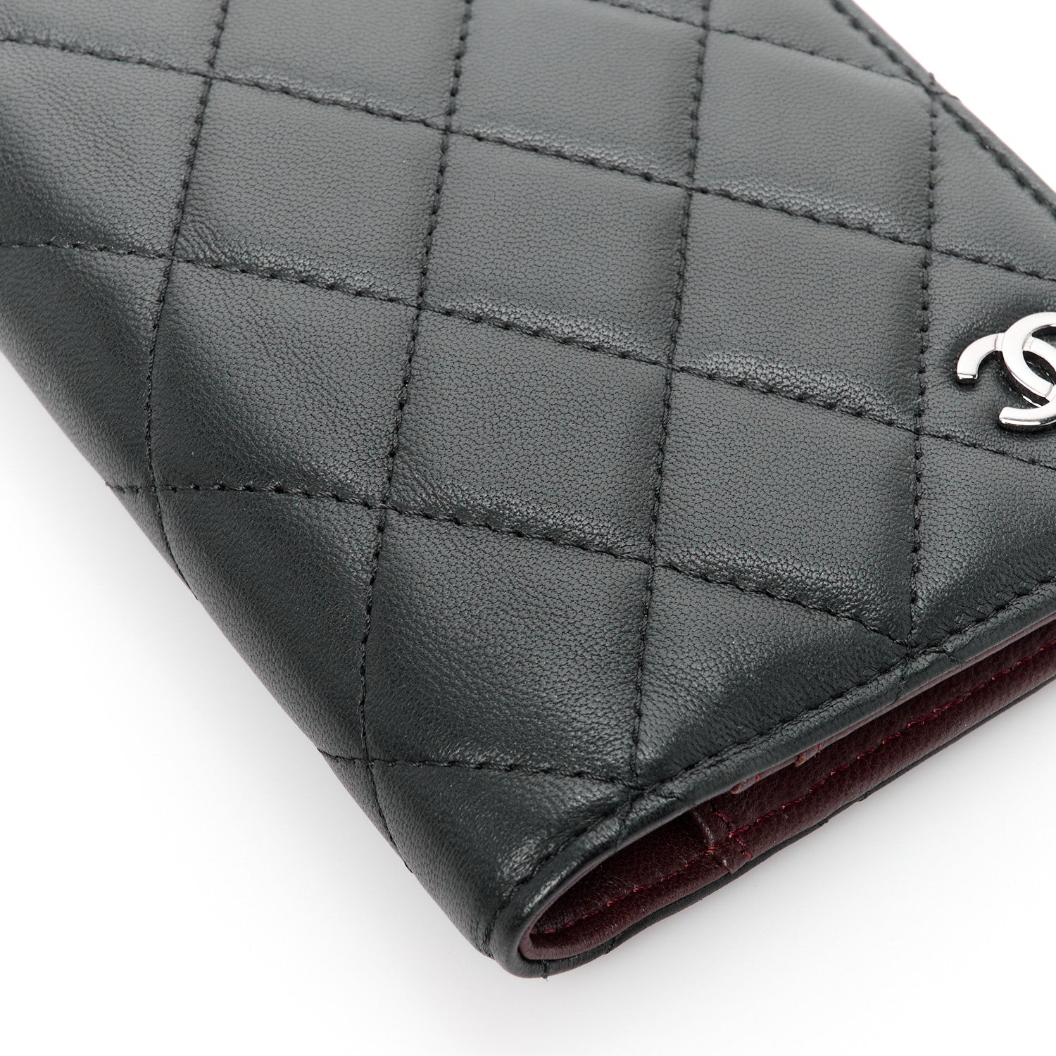 Chanel Lambskin Quilted Small Agenda Cover Black 11 of 14