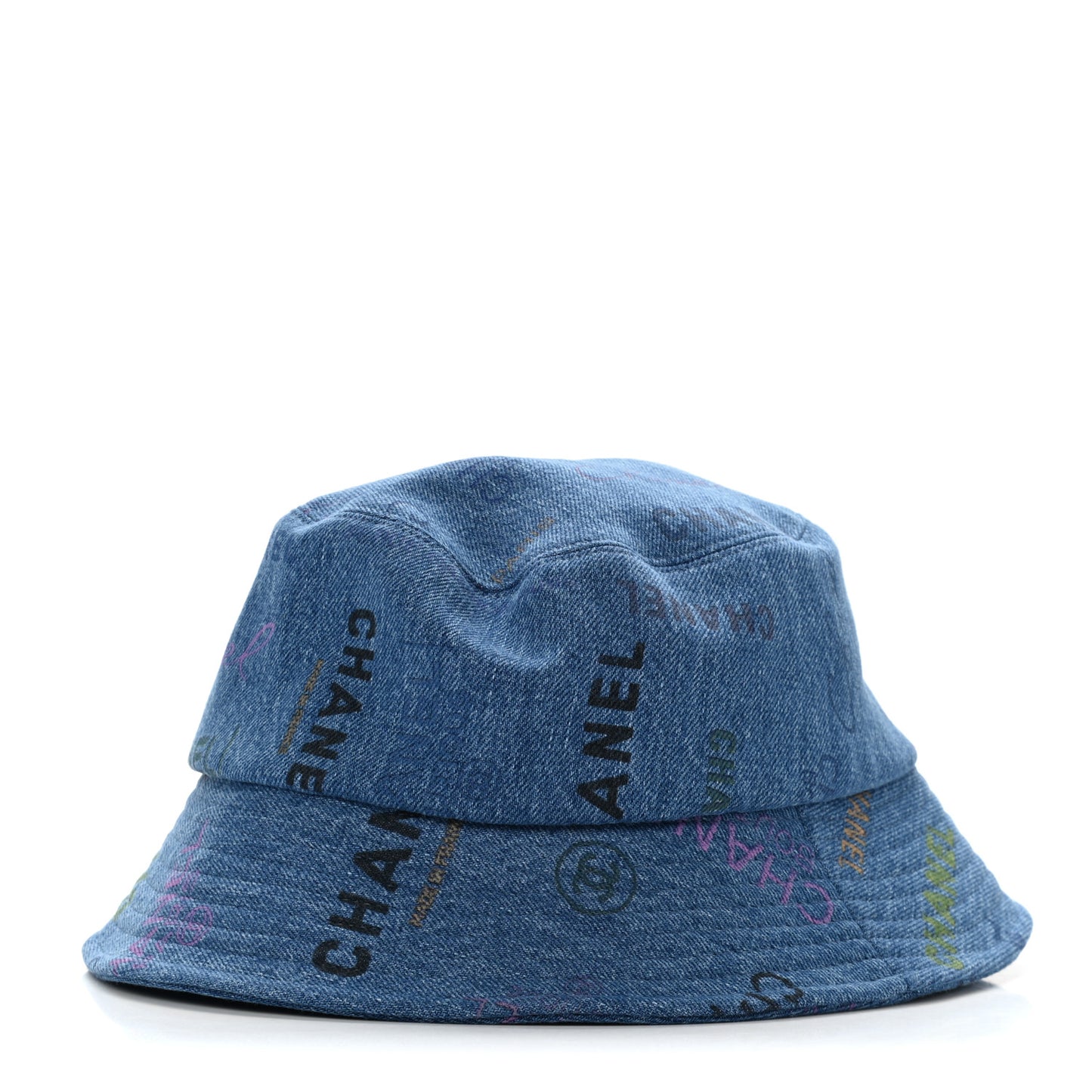 Denim Mood Cloche Bucket Hat S Blue
