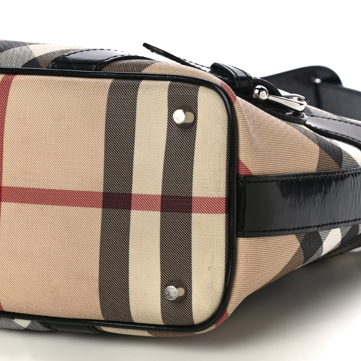 Supernova Check Buckle Hobo Black
