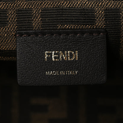 Fendi Shiny Nappa Small Fendi First Black 6 of 9