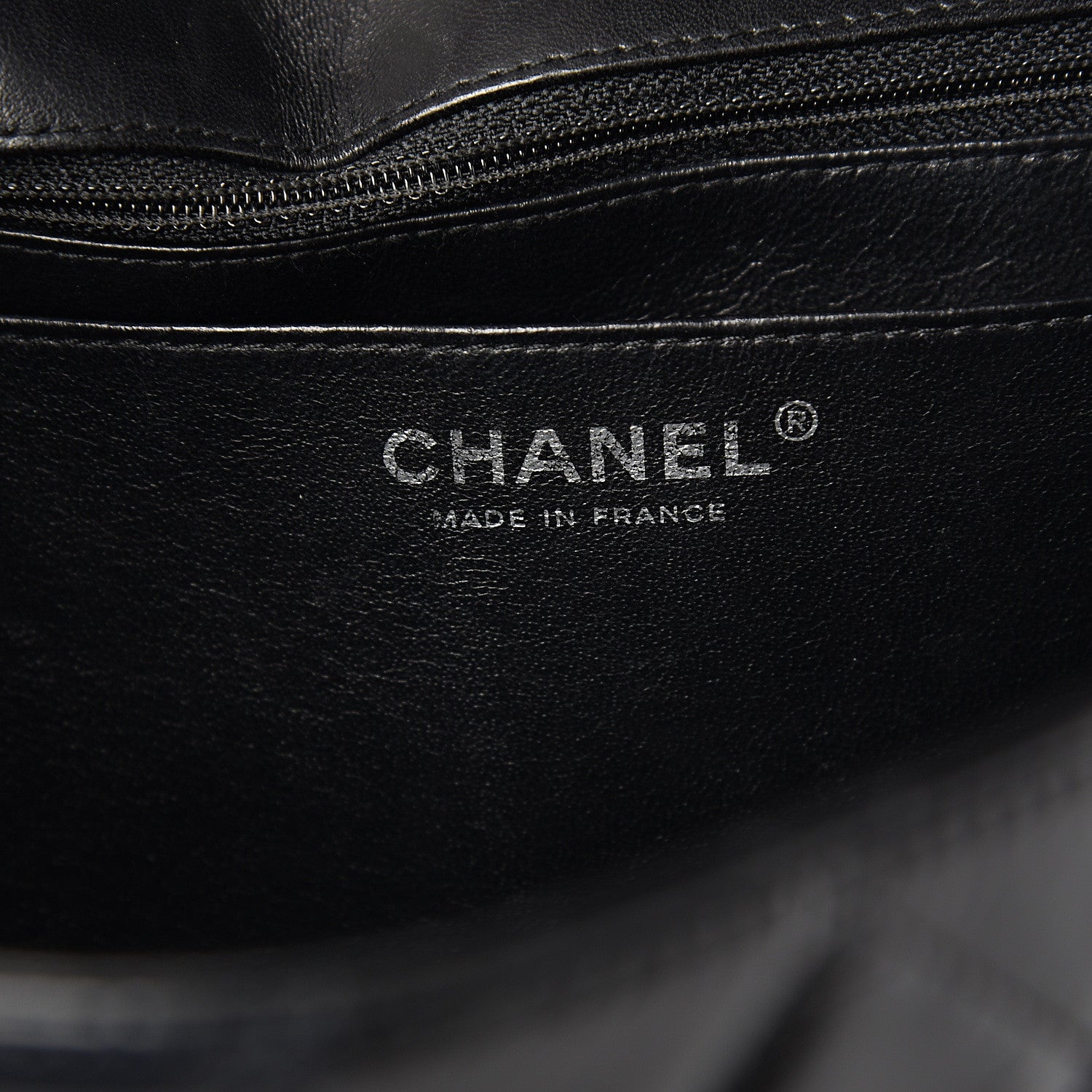 Chanel Distressed Patent Quilted Jumbo Single Flap Black 5 of 10