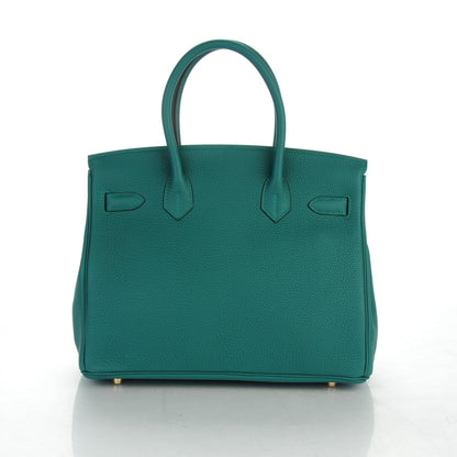 Hermes Togo Birkin 30 Malachite 4 of 28