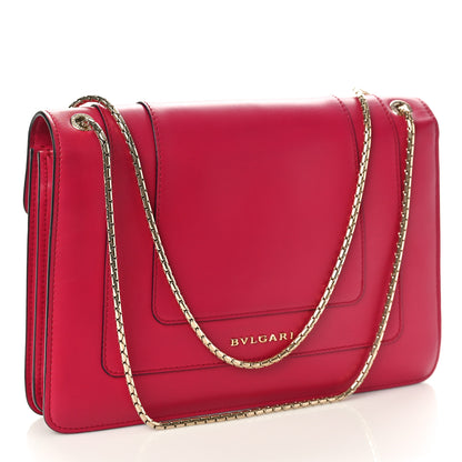 Bulgari Calfskin Serpenti Forever Crossbody Bag Pink 4 of 10