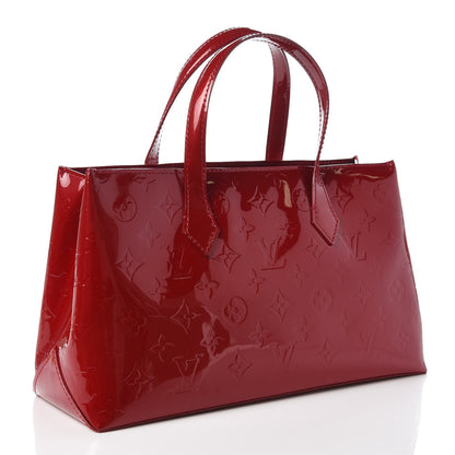 Louis Vuitton Vernis Wilshire PM Pomme D'Amour 3 of 6