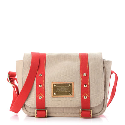 Louis Vuitton Antigua Besace PM Messenger Beige 1 of 8