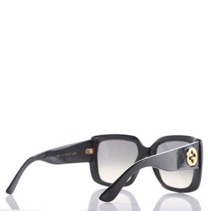 Gucci Acetate Square Frame Sunglasses GG0141S Black 4 of 6