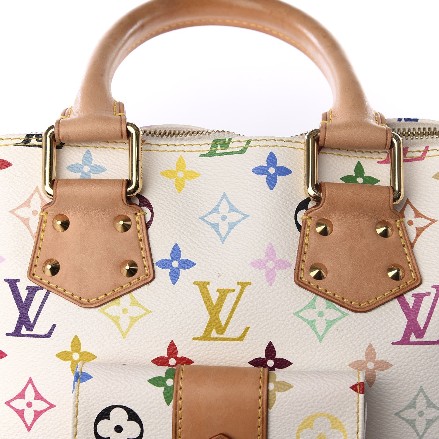 Louis Vuitton Monogram Multicolor Alma GM White 11 of 11