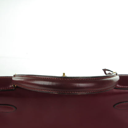 Hermes Box Kelly Sellier 28 Rouge H 9 of 30