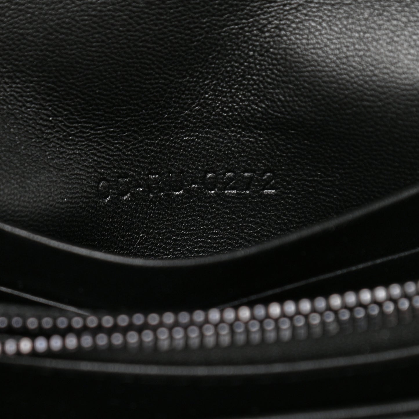 Calfskin Macrocannage Mini Caro Bag Black