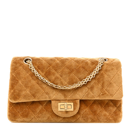 Chanel Velvet Quilted 2.55 Reissue 225 Flap Ochre 1 of 12