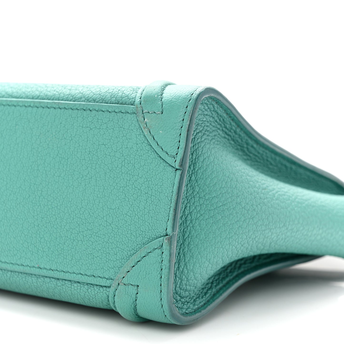 Drummed Calfskin Nano Luggage