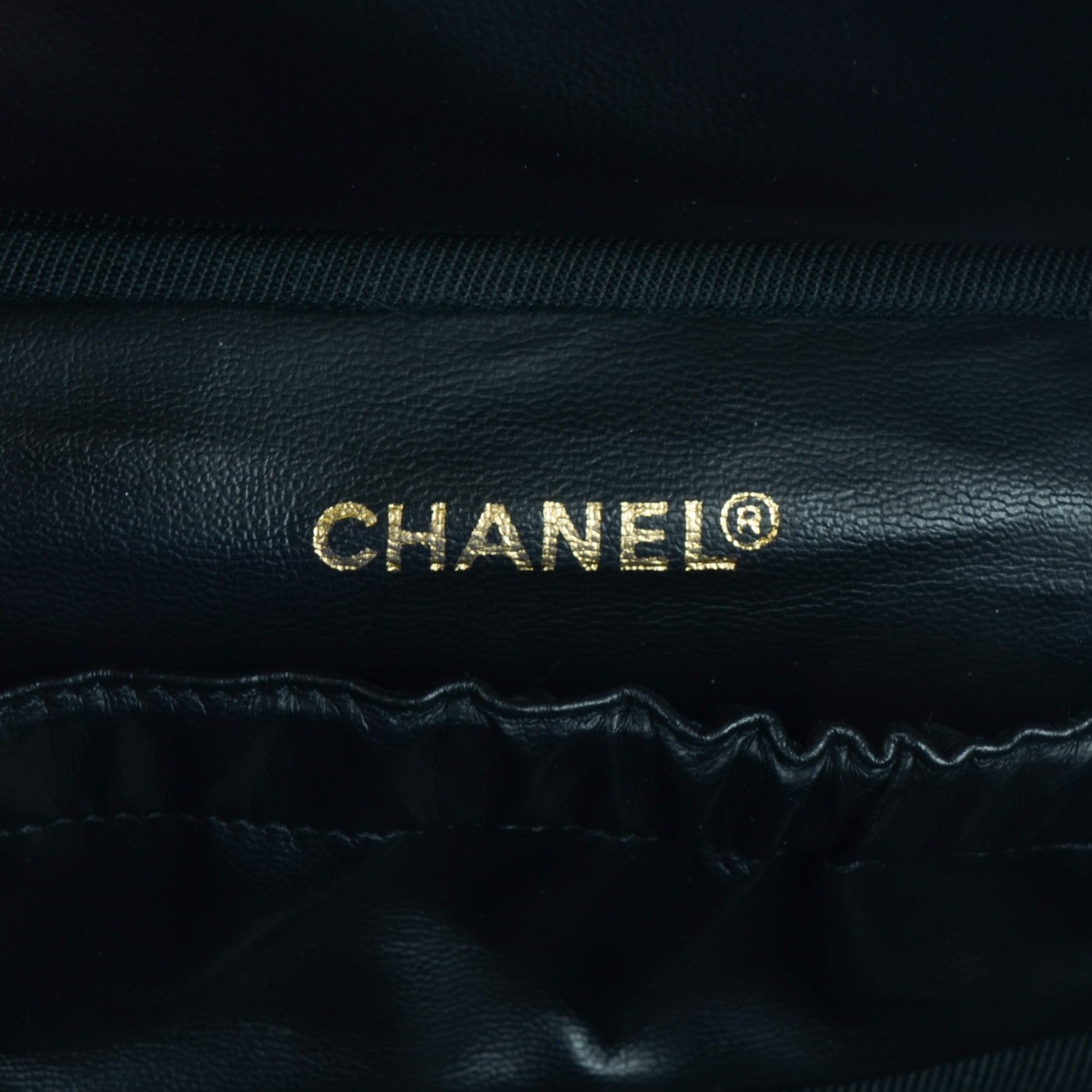 Chanel Patent Vanity Cosmetic Case Black 7 of 10