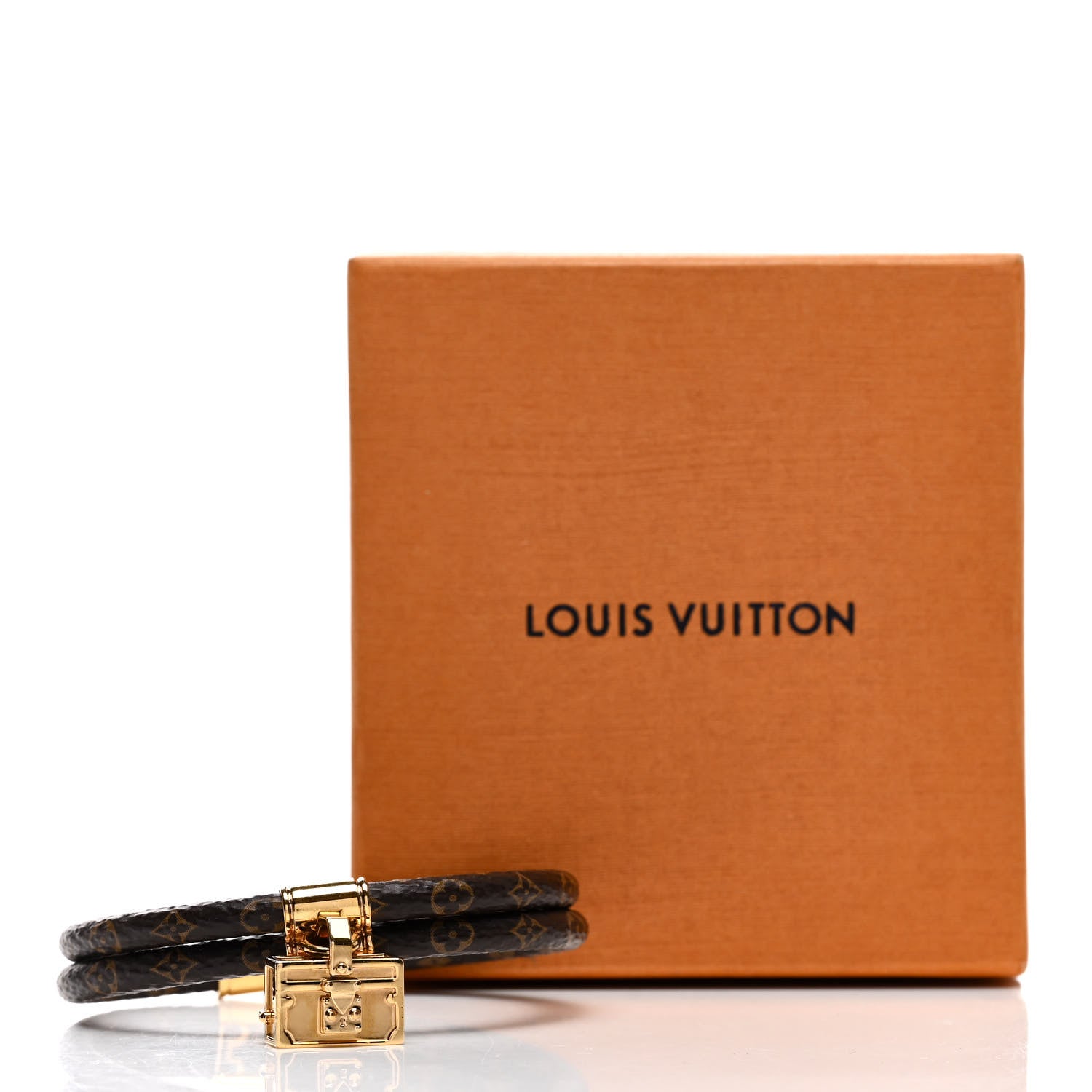 Louis Vuitton Monogram Petit Malle Bracelet 17 6 of 6