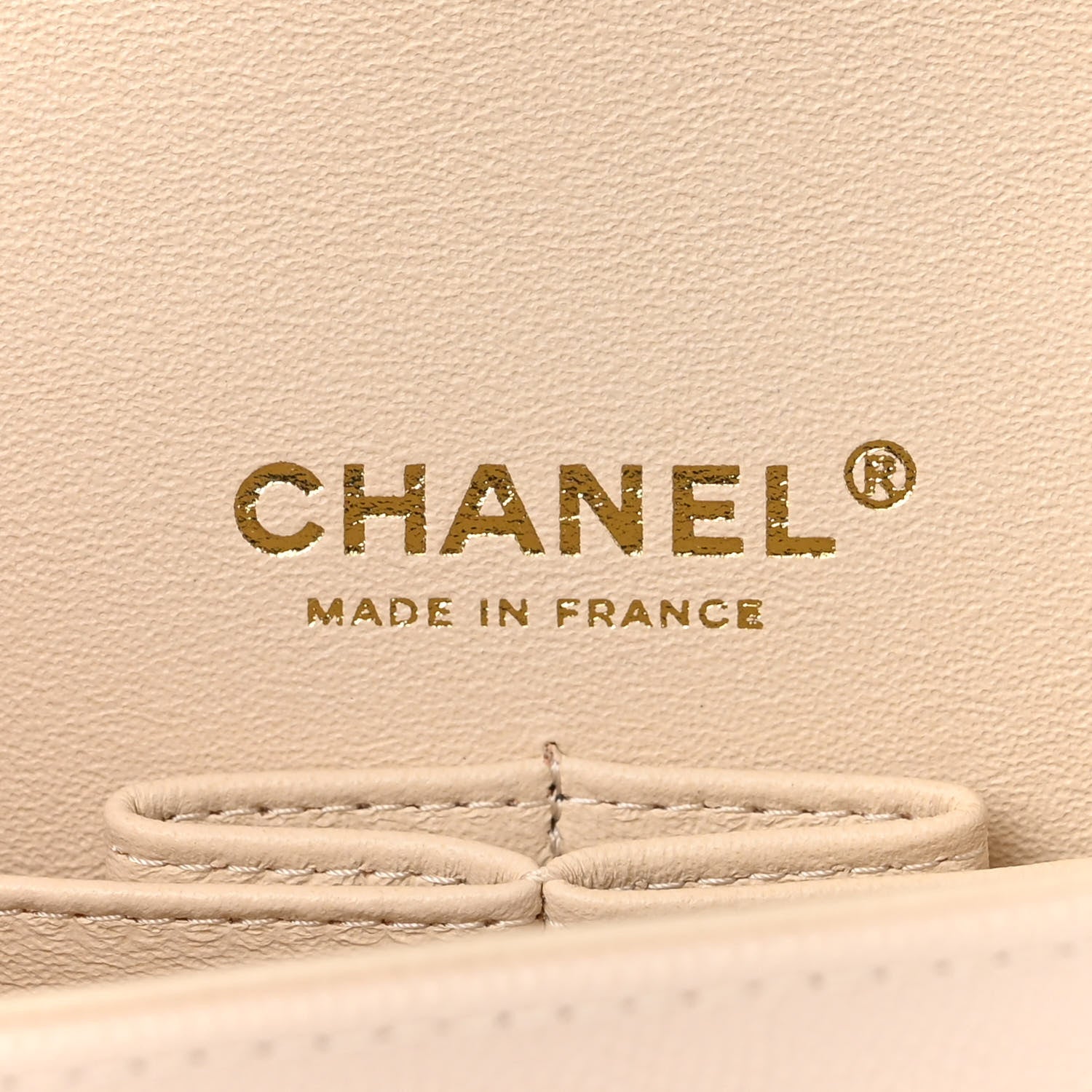 Chanel Caviar Quilted Small Double Flap Beige 6 of 10