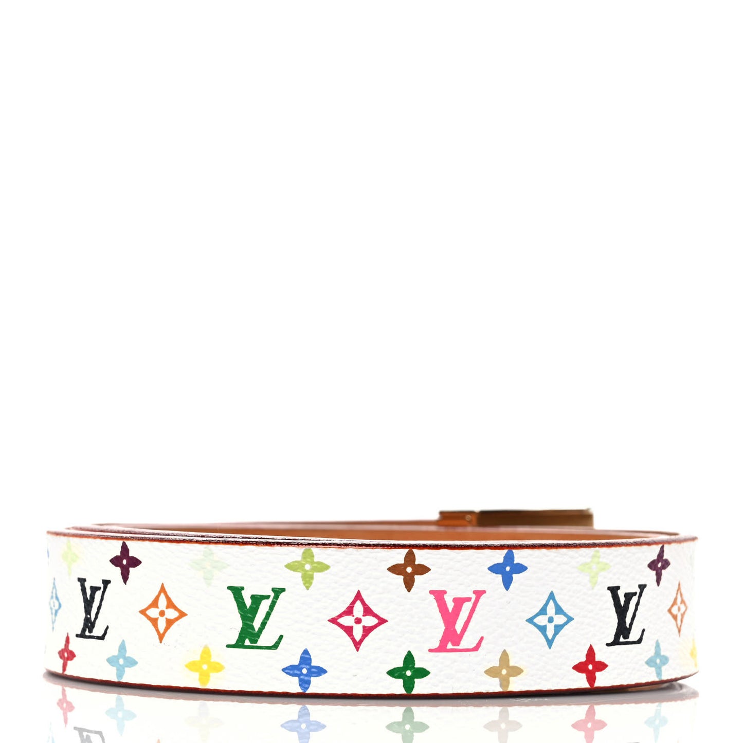 Monogram Multicolor Ceinture Belt 90 36 White