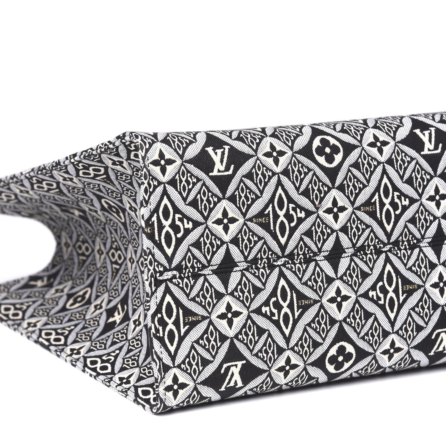 Louis Vuitton Jacquard Since 1854 Onthego GM Grey 6 of 8