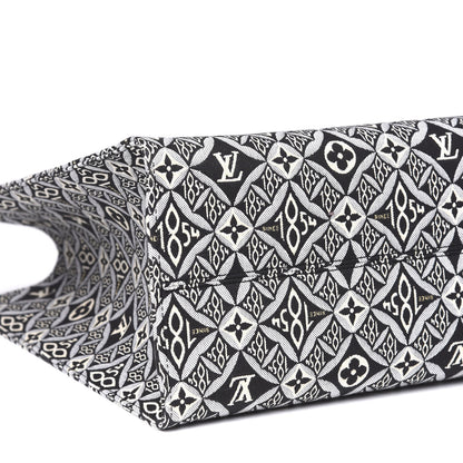 Louis Vuitton Jacquard Since 1854 Onthego GM Grey 6 of 8