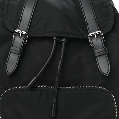 Burberry Nylon Logo Print Medium Rucksack Backpack Black 7 of 11