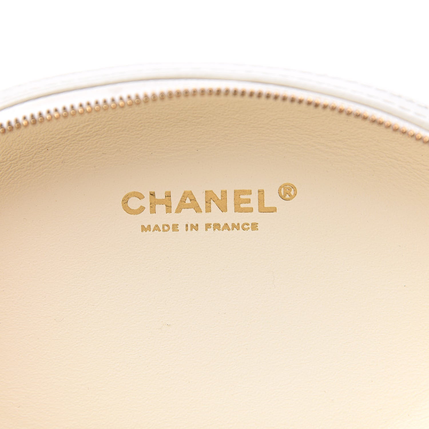 Chanel Embroidered Lambskin Chevron Quilted La Pausa Evening Bag White 6 of 11