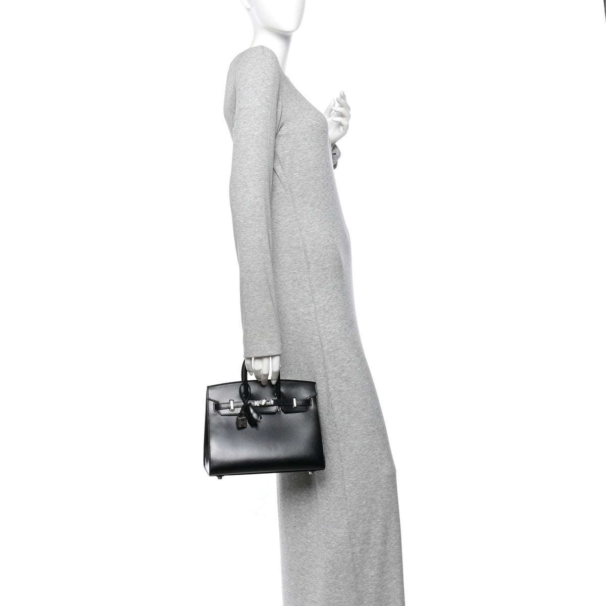 Box Birkin Sellier 25 Black