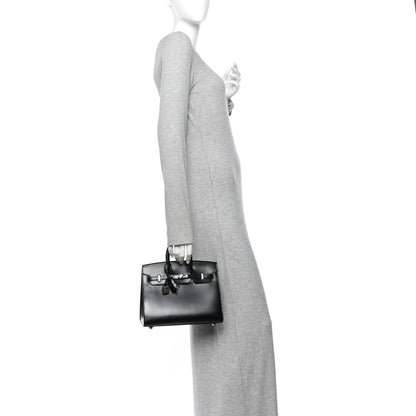 Hermes Box Birkin Sellier 25 Black 2 of 11