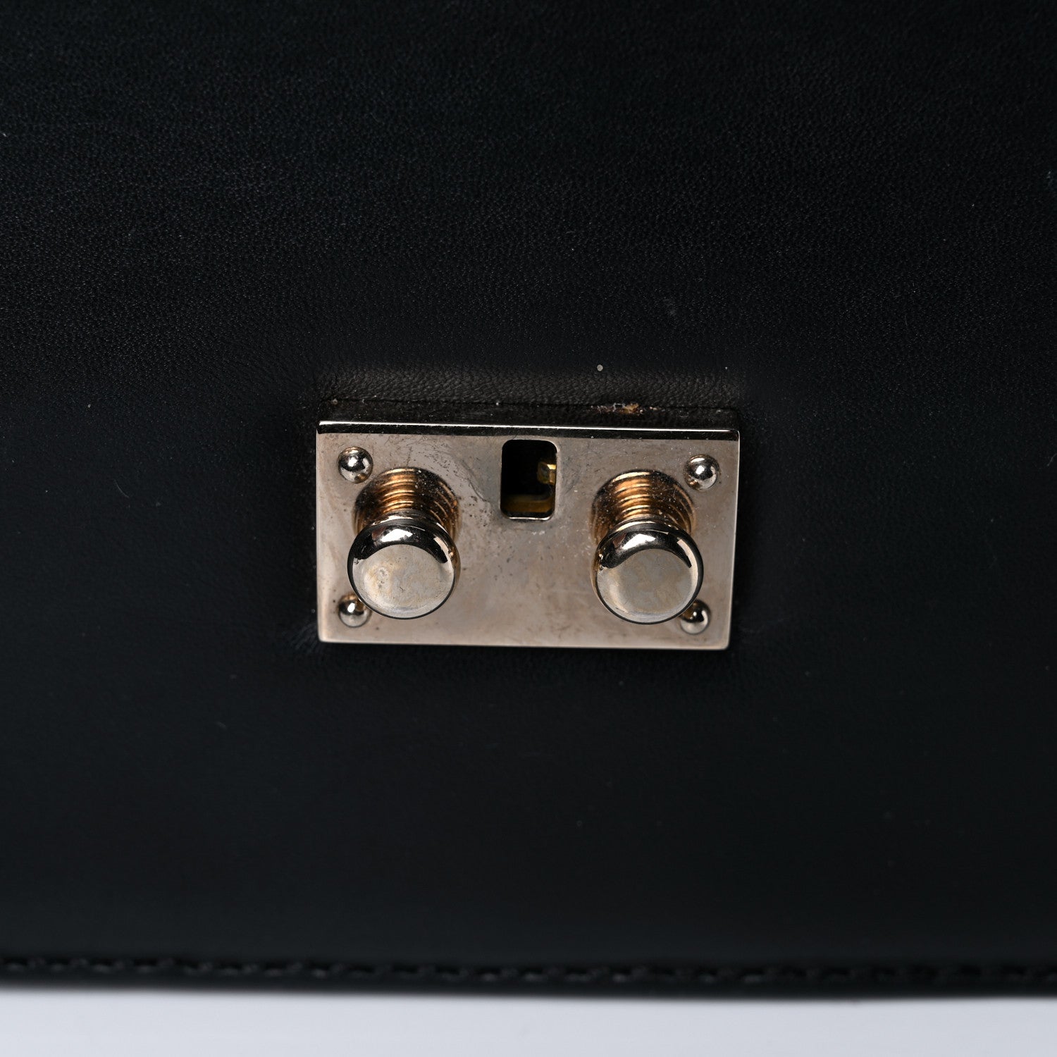 Valentino Garavani Vitello Small Glam Lock Rockstud Flap Black 17 of 18