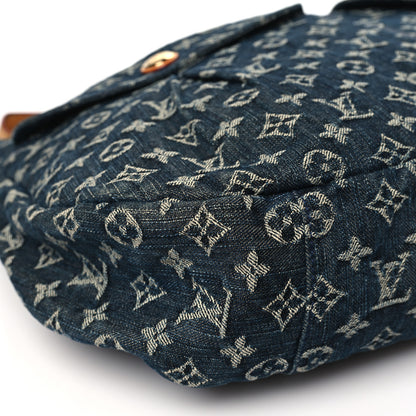 Louis Vuitton Denim Daily GM Gris Blue 8 of 9