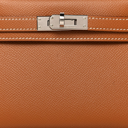 Hermes Epsom Mini Kelly Sellier 20 Gold 7 of 10