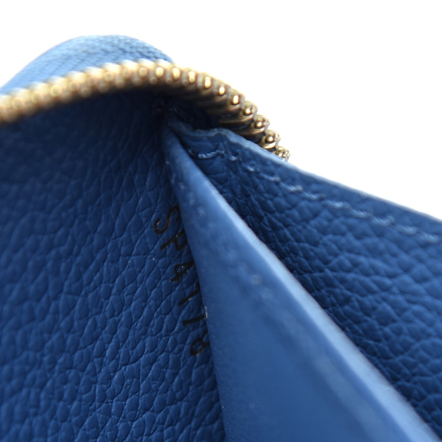 Empreinte Zippy Wallet Denim Creme