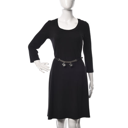 Christian Dior Calfskin Gambler Dice Belt Black 2 of 8