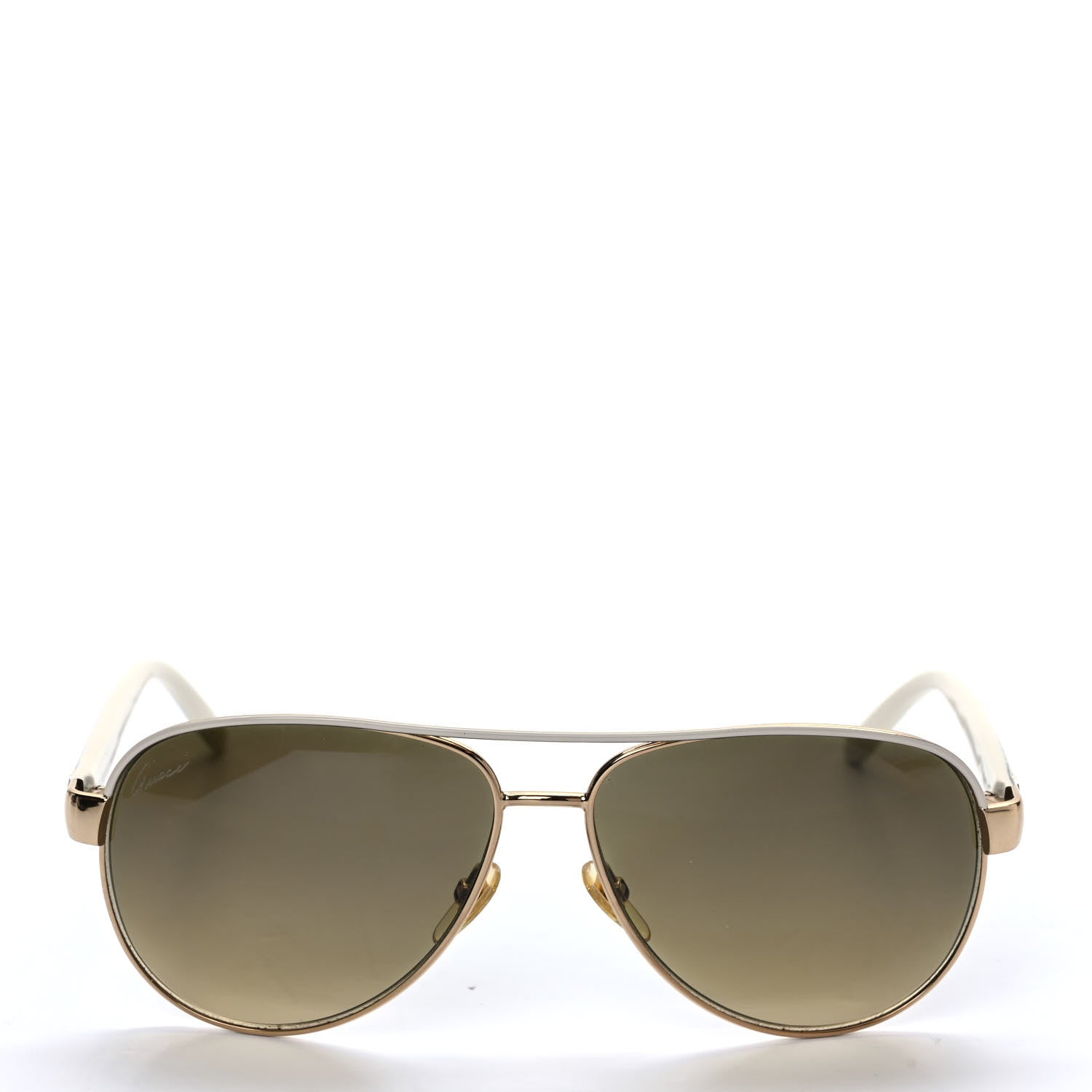 Gucci Aviator Sunglasses GG 4239/S White Gold 2 of 8