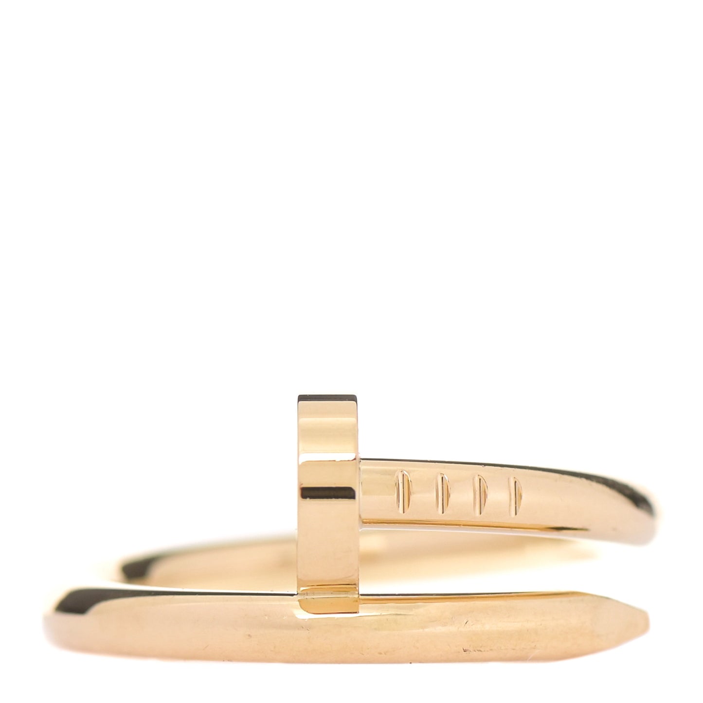 18K Yellow Gold Juste Un Clou Ring 58 8.25