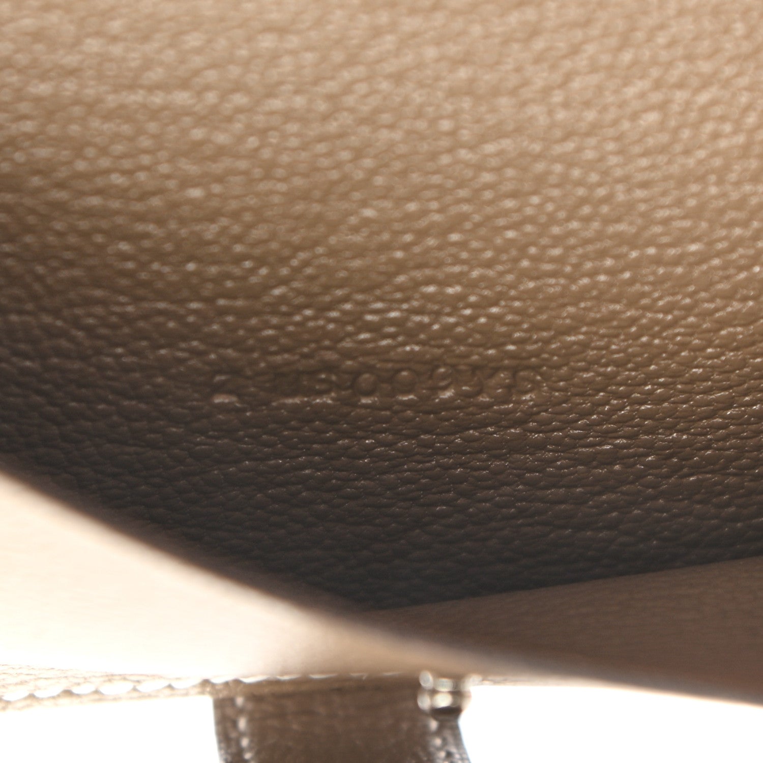Hermes Chevre Mysore Mini Bearn Wallet Etoupe 6 of 7