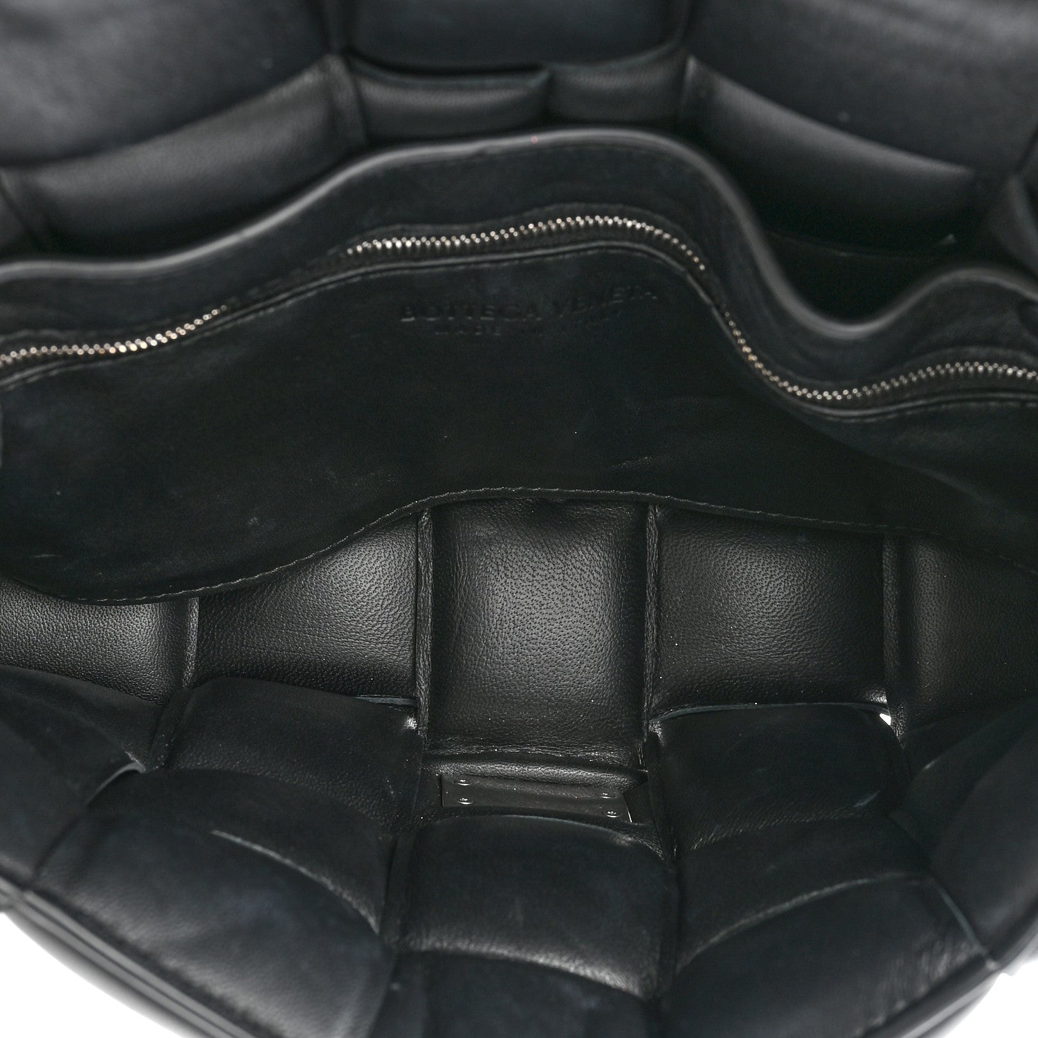 Bottega Veneta Nappa Maxi Intreccio Padded Cassette Crossbody Bag Black 5 of 14