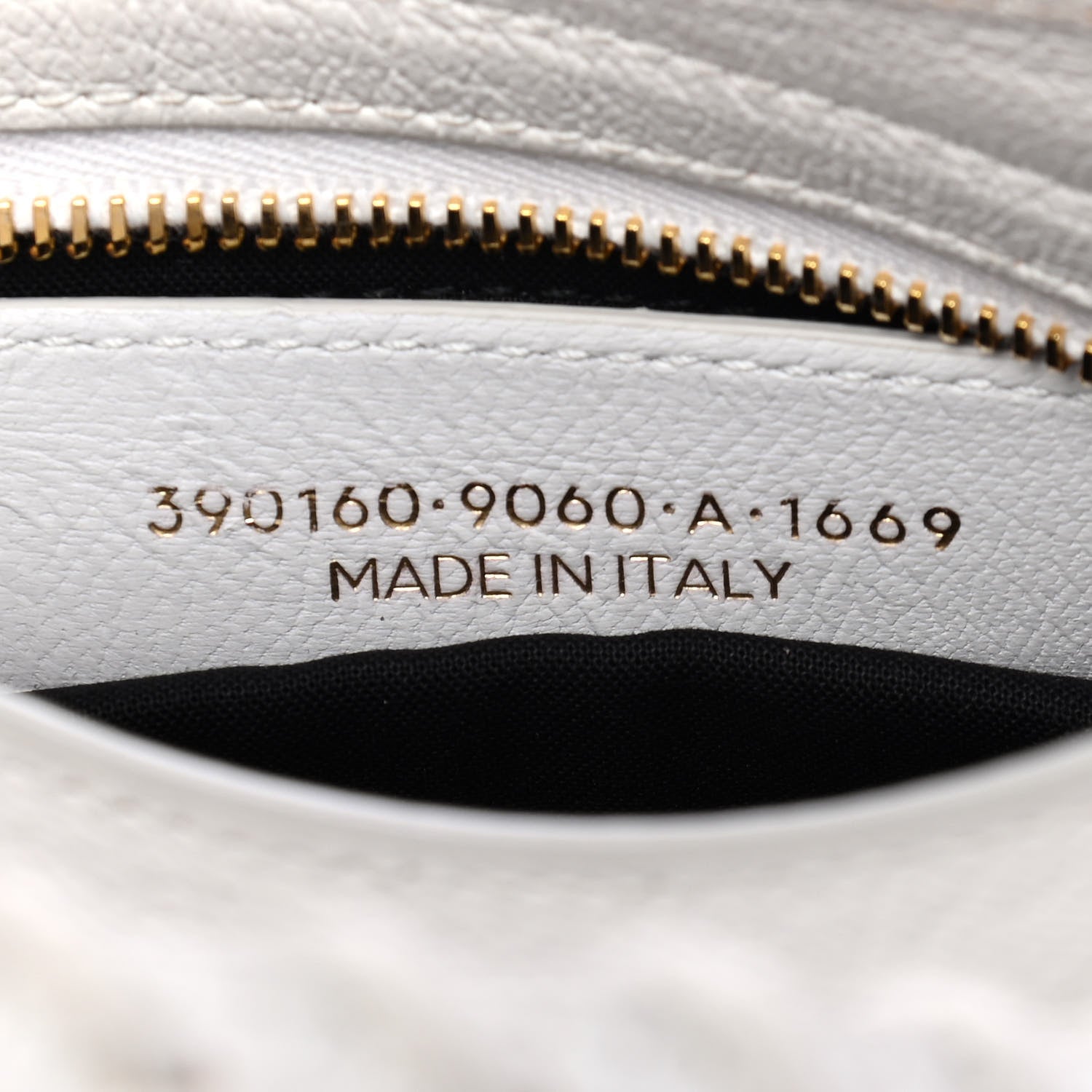 Balenciaga Chevre Gold Metallic Edge Hardware Mini City White 6 of 6