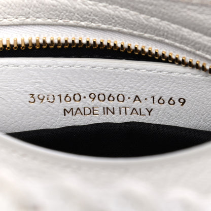 Balenciaga Chevre Gold Metallic Edge Hardware Mini City White 6 of 6