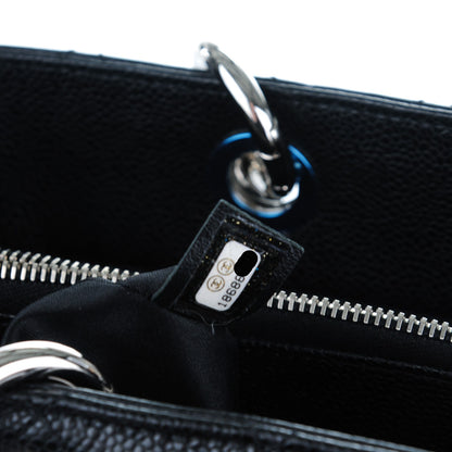 Chanel Caviar Quilted Grand Shopping Tote GST Black 7 of 7