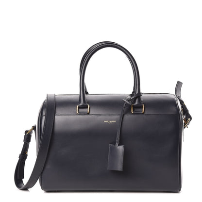Saint Laurent Calfskin Classic Duffle 6 Marine 1 of 8