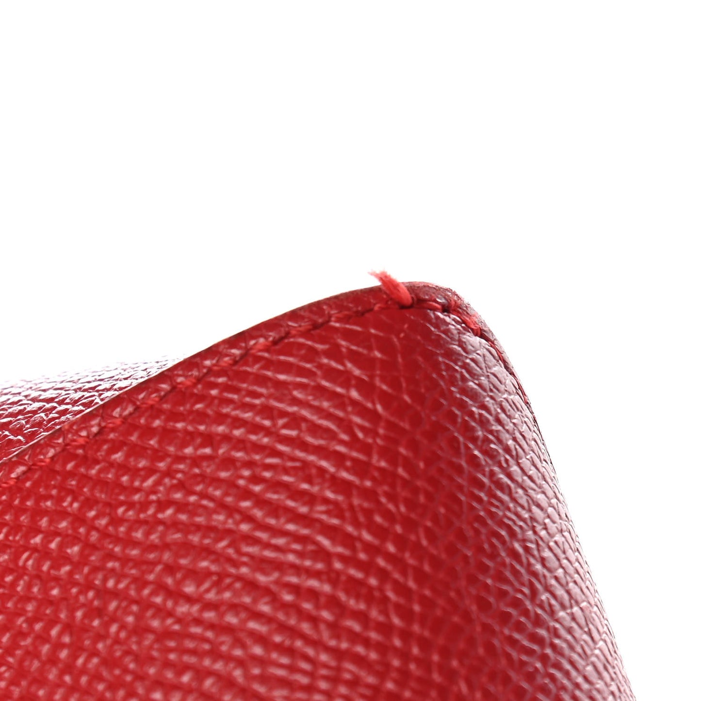 Grained Calfskin Nano Belt Bag Coquelicot