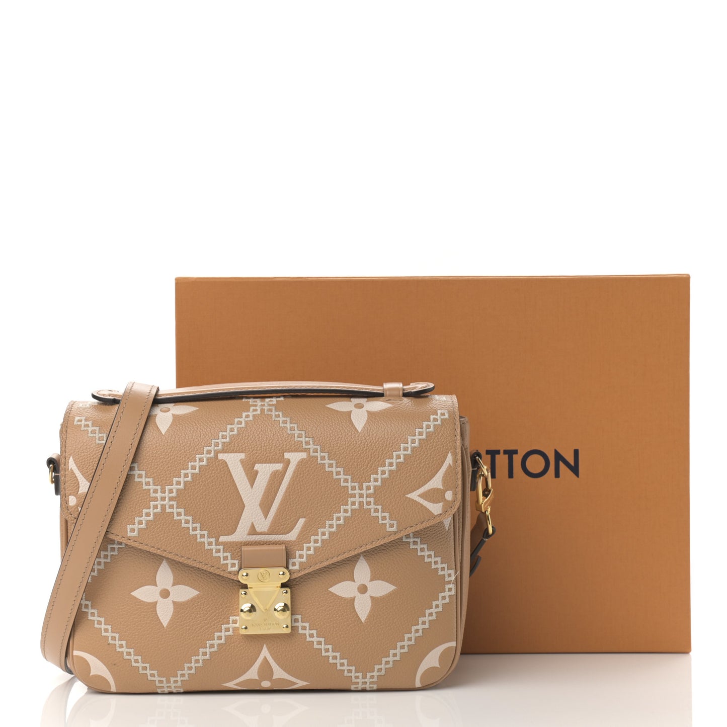 Empreinte Monogram Giant Broderies Pochette Metis Arizona