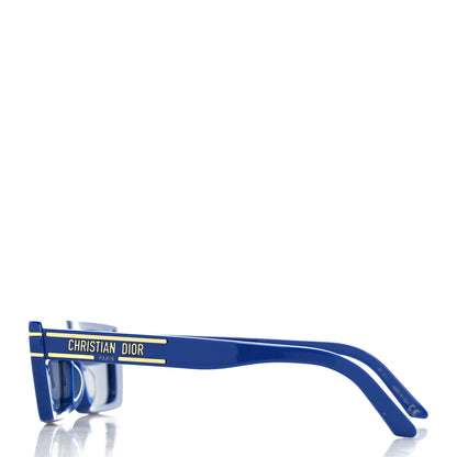 Christian Dior Diorsignature S2U Rectangular Sunglasses Blue 3 of 9