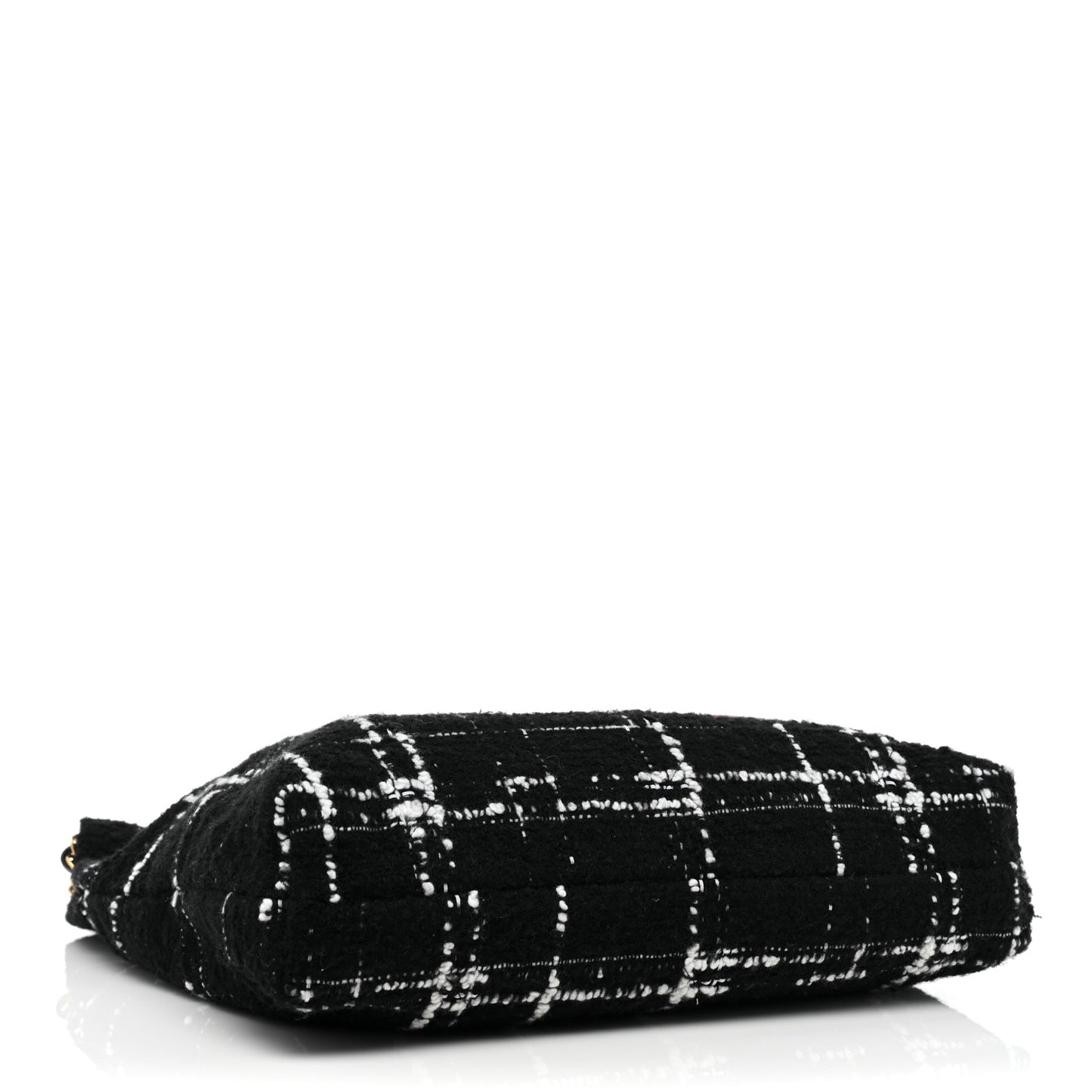 Wool Tweed Quilted Chanel 22 Black Multicolor