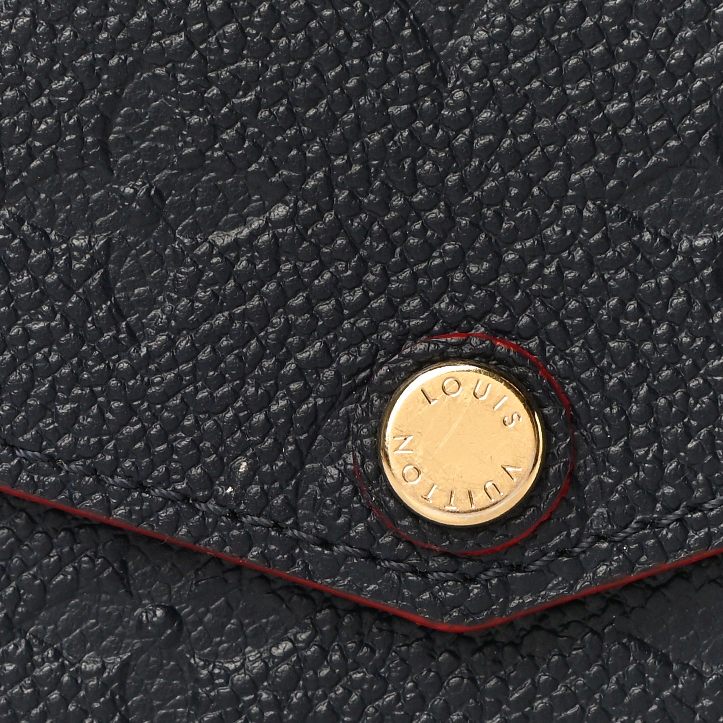 Empreinte Key Pouch Marine Rouge
