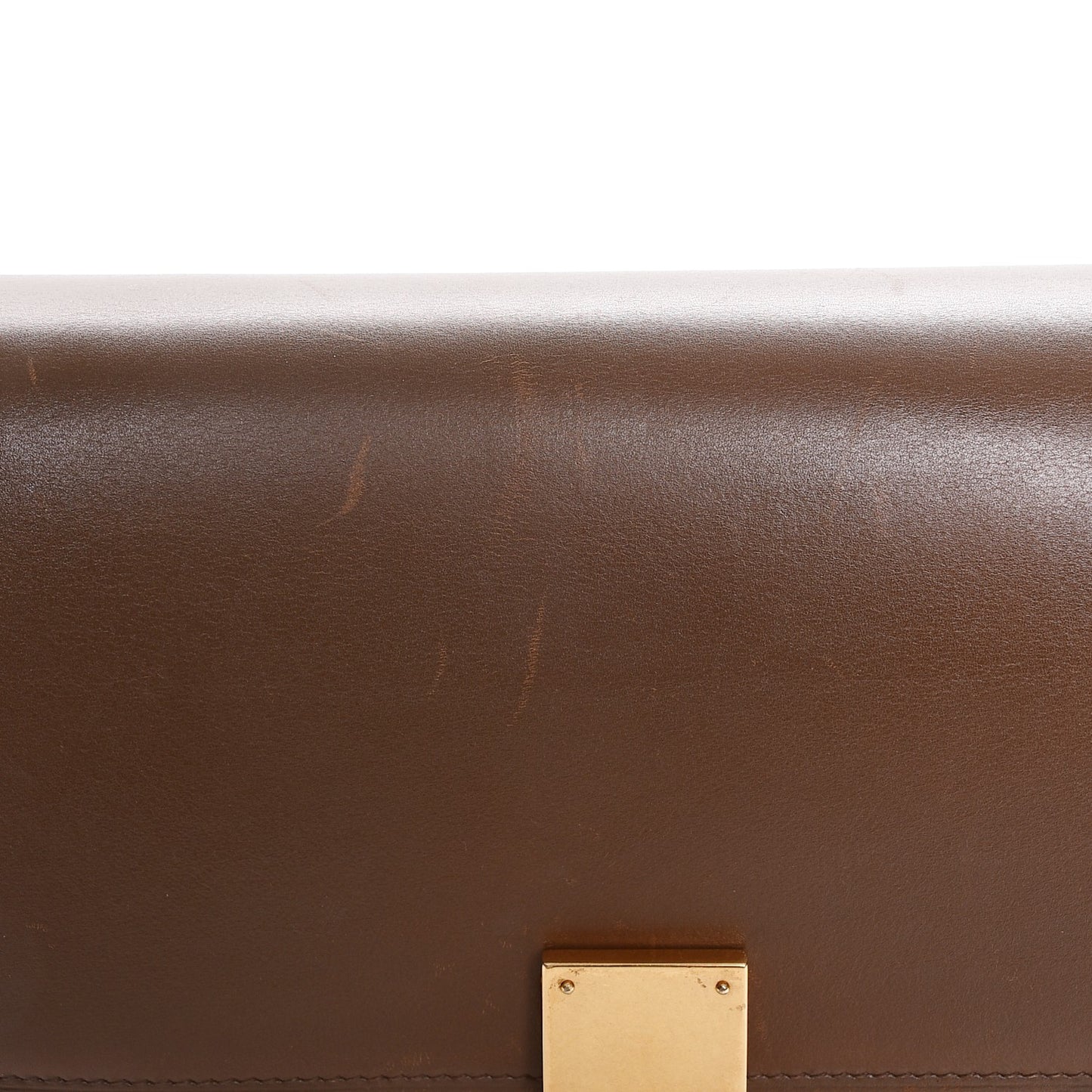 Box Calfskin Medium Classic Box Flap Bag Camel